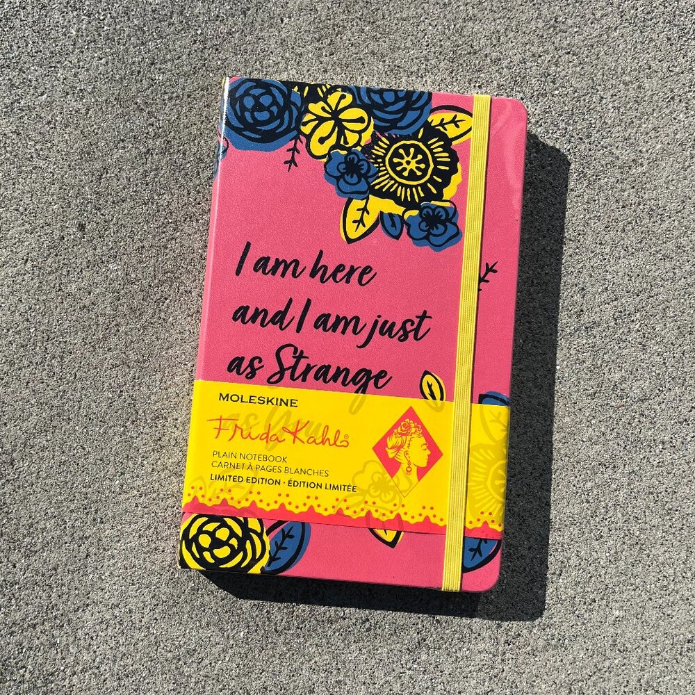 frida kahlo blank moleskine